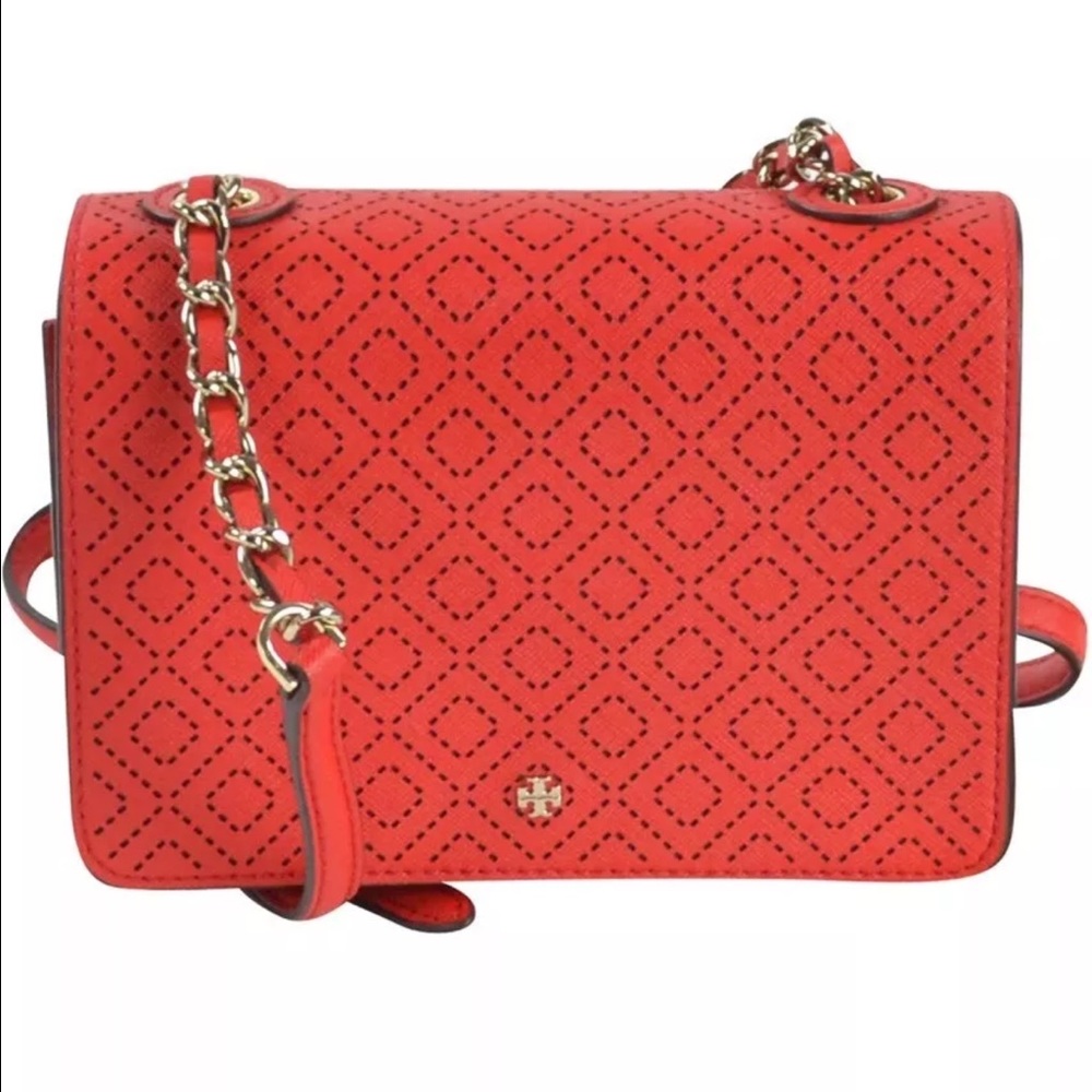 Tory Burch York Perforated Mini Chain ShoulderBag